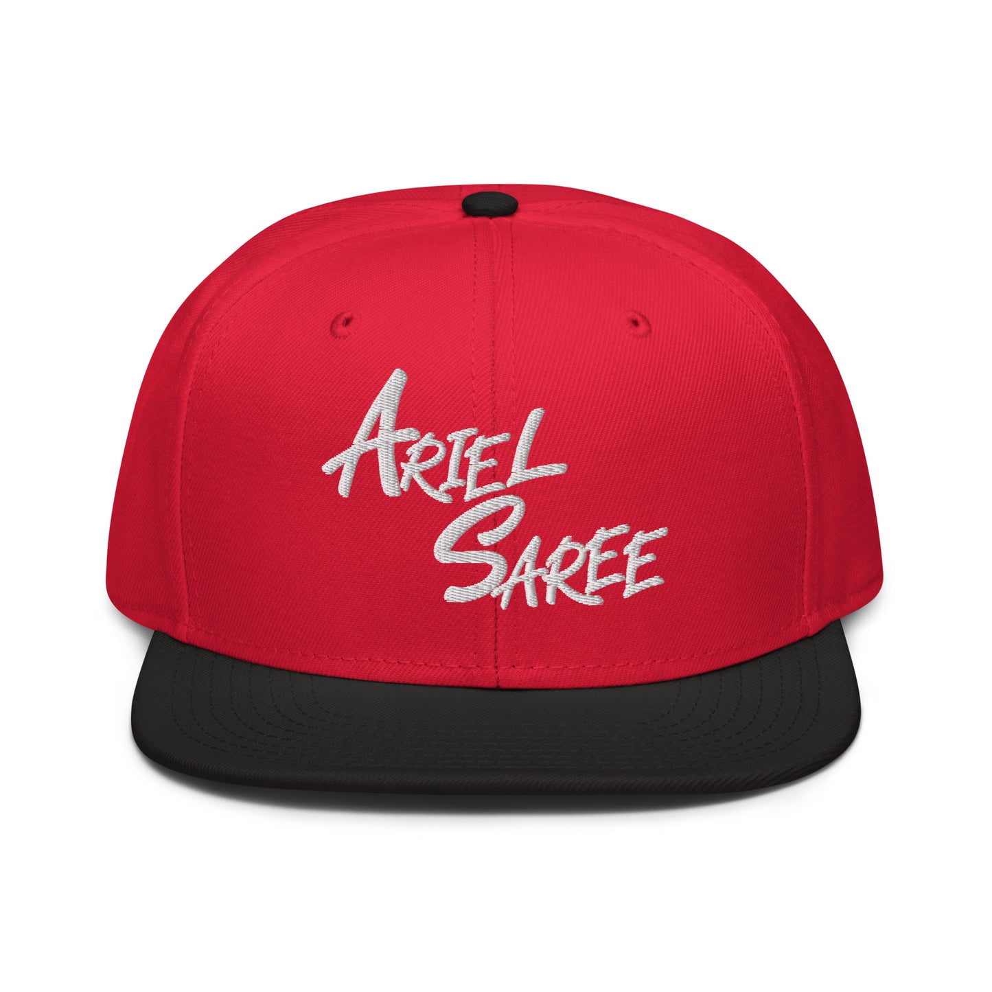 Snapback Hat - Ariel Saree White