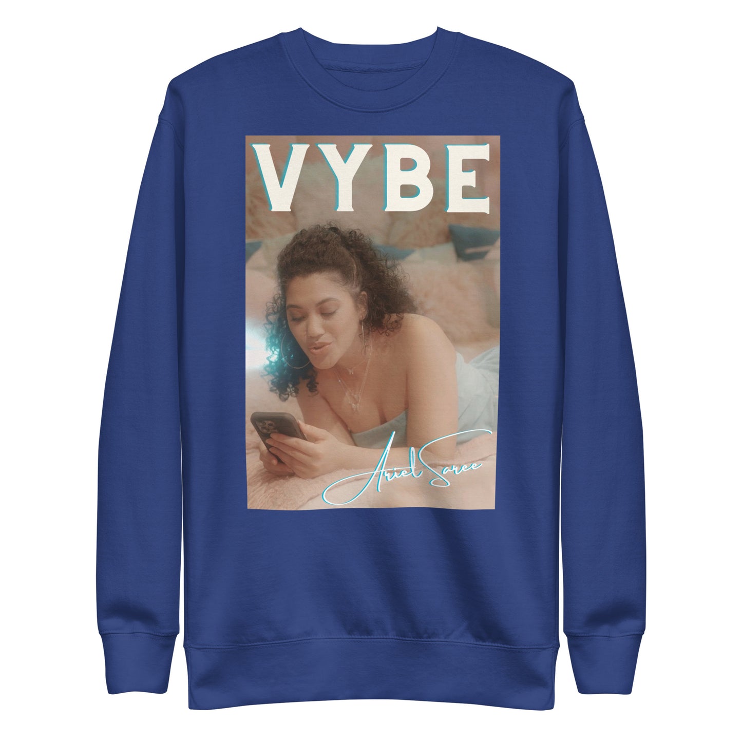 Unisex Premium Sweatshirt - Vybe Graphic