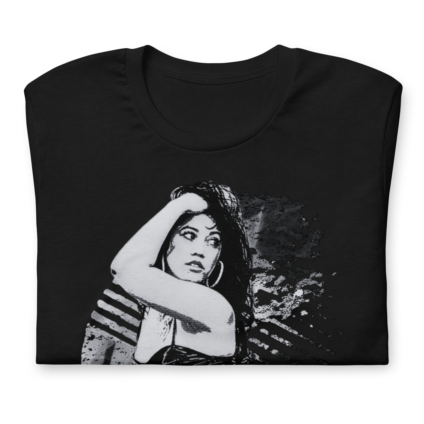 Unisex T-shirt - Black and White Phases Art Graphic